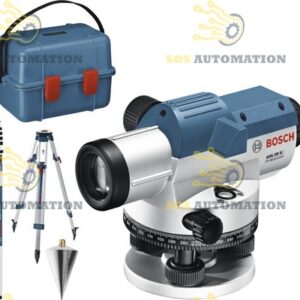 Bosch Professional Niveau optique GOL 20 G avec coffret de transport, trépied BT 160 Professional et mire de chantier GR 500