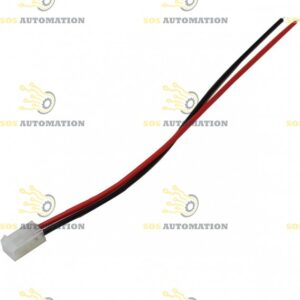 Câble CH 3.96mm Femelle vers Fil Nu 1 Connecteur 2 Pôles 20cm (Unité) - Audiophonics