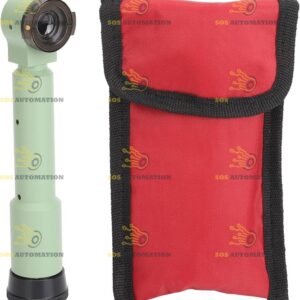 Oculaire coudé de Station Totale, Durable et Solide Oculaire Diagonal Efficace à 90 Degrés Vue Claire avec Sac de Rangement pour les Zones