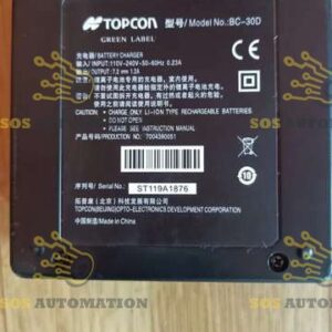 TOPCON TOTAL STATION BATTERY CHARGER